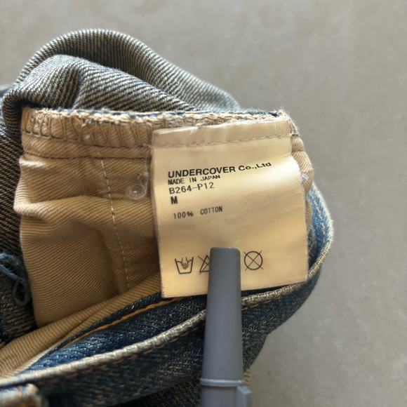Undercover 68 Red Yarn Japanese Denim (Size M) - Picture 6 of 9